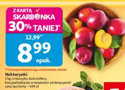 Auchan Nektarynki 1kg Auchan oferta