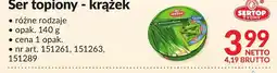 Makro Ser topiony krążek różne rodzaje Sertop oferta