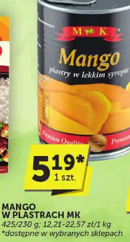 Groszek Mango w plastrach MK oferta