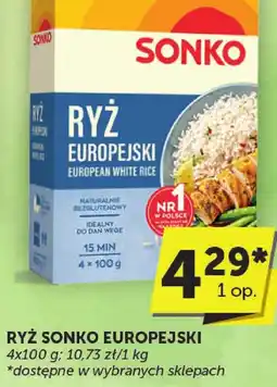 Groszek Ryż Sonko europejski oferta