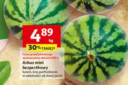 Auchan Arbuz mini bezpestkowy Auchan oferta