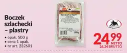 Makro Boczek szlachecki plastry JBB oferta
