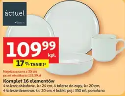 Auchan Komplet 16 elementów oferta
