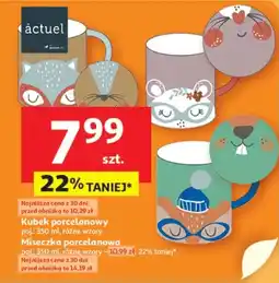 Auchan Kubek porcelanowy/Miseczka porcelanowa oferta