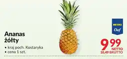 Makro Ananas żółty Metro Chef oferta