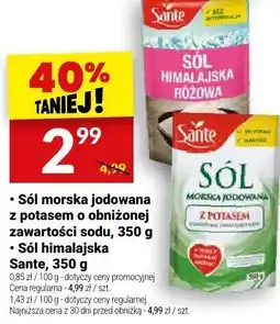 Twój Market Sól himalajska Sante oferta