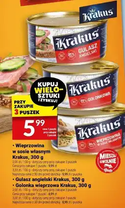 Twój Market Konserwa golonka wieprzowa Krakus oferta