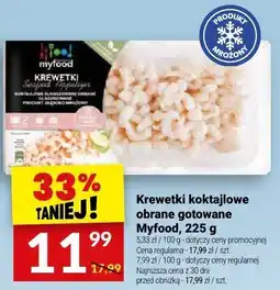 Twój Market Krewetki koktajlowe obrane gotowane Myfood oferta
