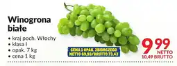 Makro Winogrona białe Makro oferta