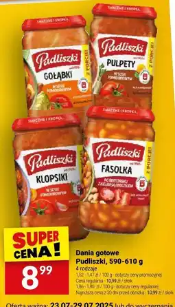 Twój Market Danie gotowe Pudliszki oferta