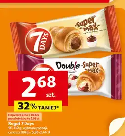 Auchan Rogal 7 Days Dounle Super Max, wybrane rodzaje oferta