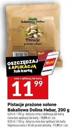 Twój Market Pistacje prażone solone Bakalia oferta