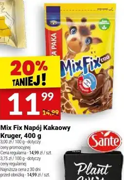 Twój Market Napój kakaowy Mix Fix Kruger oferta