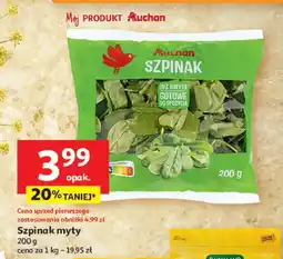 Auchan Szpinak myty Auchan oferta