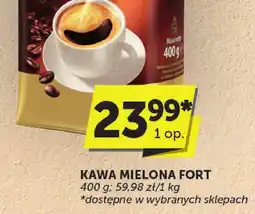 Groszek Kawa mielona Fort oferta