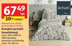 Auchan Komplet pościeli bawełnianej oferta