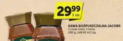 Euro Sklep Kawa rozpuszczalna Jacobs Cronat Gold, Crema oferta