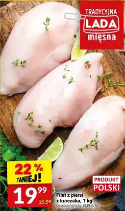 Twój Market Filet z piersi z kurczaka Tradycyjna Lada mięsna oferta