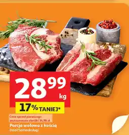 Auchan Porcja wołowa z kością Auchan oferta