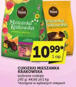 Euro Sklep Cukierki Mieszanka Krakowska wybrane rodzaje Wawel oferta