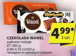 Groszek Czekolada Wawel wybrane rodzaje oferta