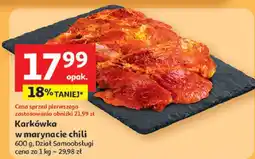 Auchan Karkówka w marynacie chili Auchan oferta