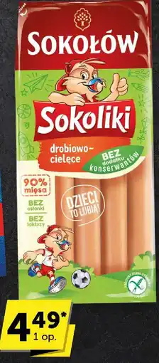 Euro Sklep Parówki Sokoliki drobiowo-cielęce Sokołów oferta