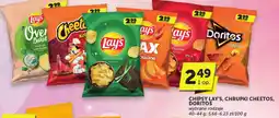 ABC Chipsy Lay's, chrupki Cheetos, Doritos wybrane rodzaje Lay's, Cheetos, Doritos oferta