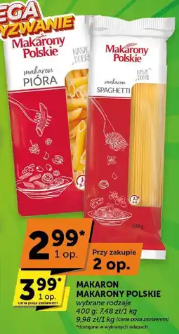 Groszek Makaron Makarony Polskie oferta