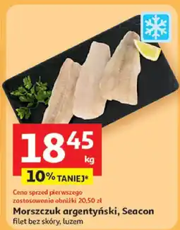 Auchan Ryba morszczuk argentyński filet Seacon oferta
