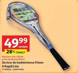 Auchan Zestaw do badmintona Fitone II Rapid Line oferta