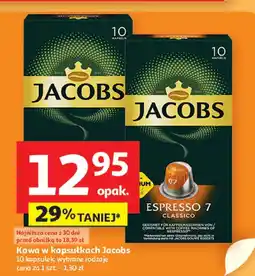 Auchan Kawa w kapsułkach Jacobs Espresso 7 Classico oferta