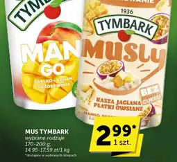 Groszek Mus Tymbark Musli z kaszą jaglaną i płatkami owsianymi oferta