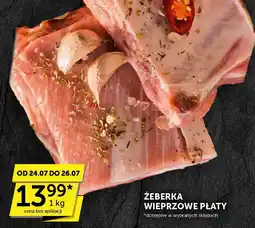 Euro Sklep Żeberka wieprzowe płaty Euro Sklep oferta