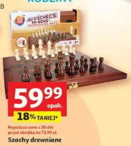 Auchan Szachy drewniane oferta