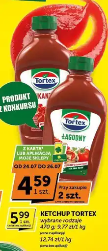 Groszek Ketchup Tortex wybrane rodzaje oferta
