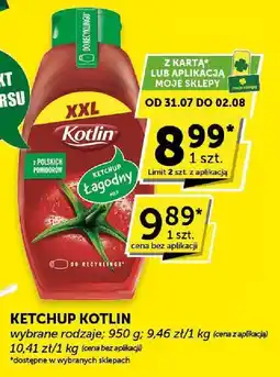 Groszek Ketchup Kotlin wybrane rodzaje oferta