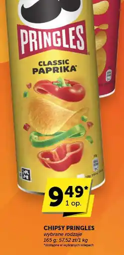 Euro Sklep Chipsy Pringles wybrane rodzaje oferta