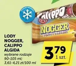 Groszek Lody Nogger, Calippo, Algida oferta