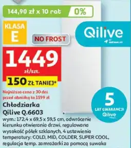 Auchan Chłodziarka Qilive Q.6603 oferta