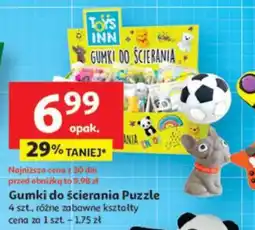 Auchan Gumki do ścierania Puzzle oferta