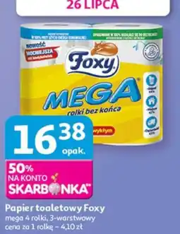 Auchan Papier toaletowy Foxy mega oferta