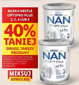 Lidl Mleko 5 Nestle Nan Optipro Plus oferta