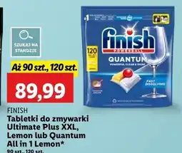 Lidl Kapsułki do zmywarki lemon Finish Quantum oferta