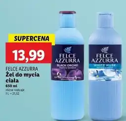 Lidl Żel do kąpieli white musk Felce Azzurra oferta