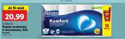 Lidl Papier toaletowy komfort Floralys oferta