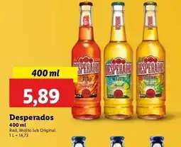 Lidl Piwo Desperados oferta