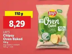 Lidl Chipsy jogurt z ziołami ogrodowymi Lay's Oven Baked (Prosto Z Pieca) oferta
