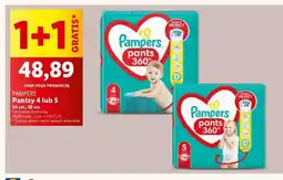 Lidl Pieluszki dla dzieci 5 Pampers Pants oferta