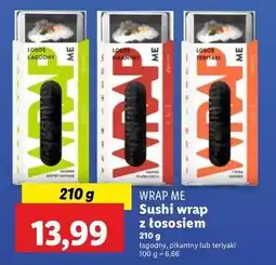 Lidl Sushi wrap łagodny oferta